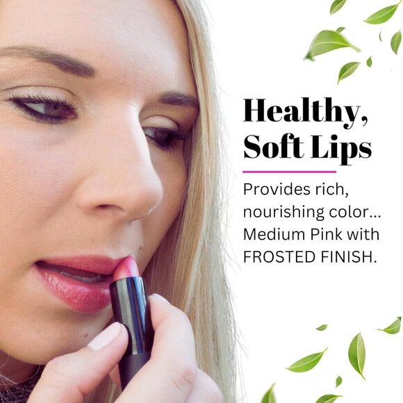 Fifth & Skin BOTANICAL Lipstick CHERRY PLUM Moisturizing Good for your Lips! New - Picture 4 of 13